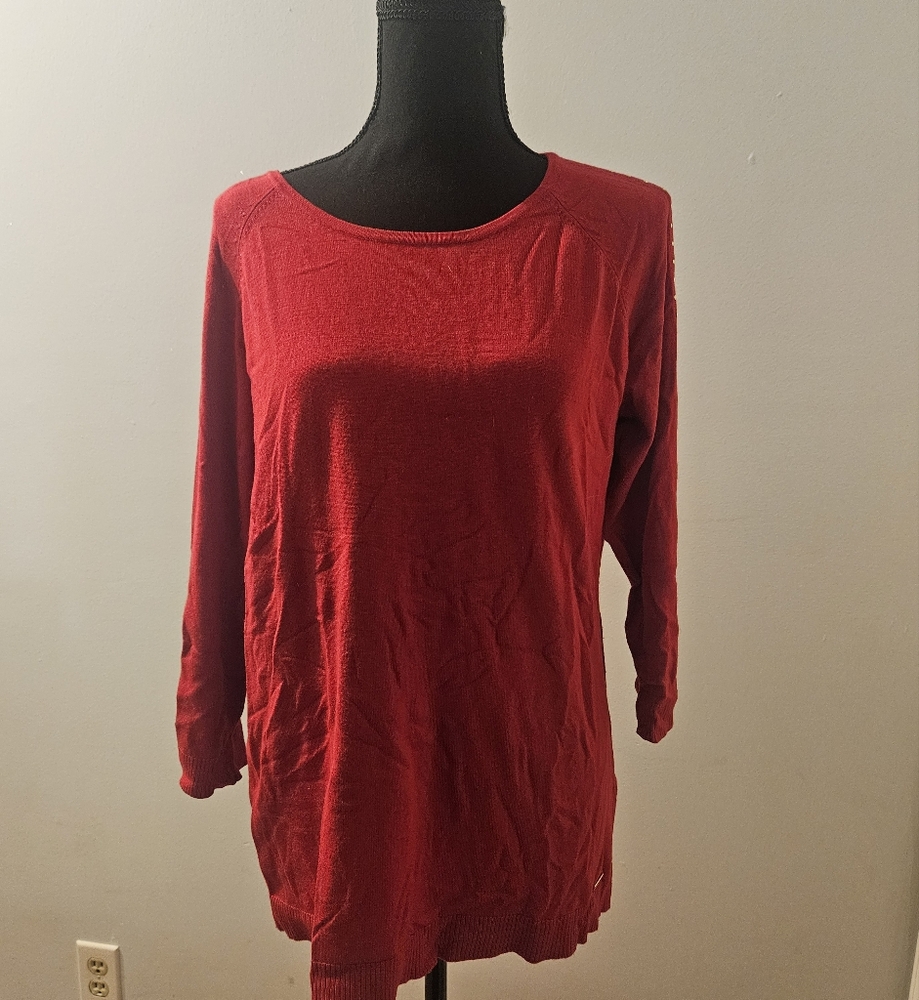 Calvin Klein Red Sweater